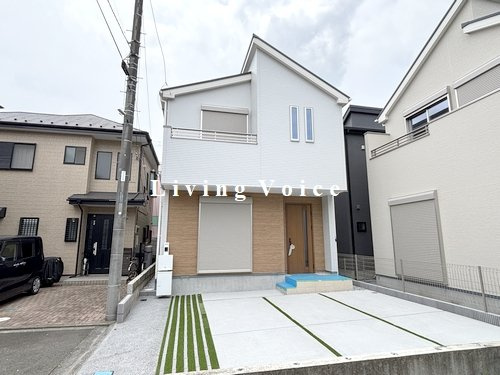【仲介手数料０円】相模原市中央区上溝4丁目　新築一戸建て　全4棟の外観|4号棟【仲介手数料０円】相模原市中央区上溝4丁目　新築一戸建て　全4棟