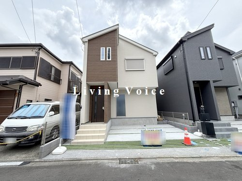 【仲介手数料０円】相模原市中央区上溝4丁目　新築一戸建て　全4棟の外観|1号棟【仲介手数料０円】相模原市中央区上溝4丁目　新築一戸建て　全4棟