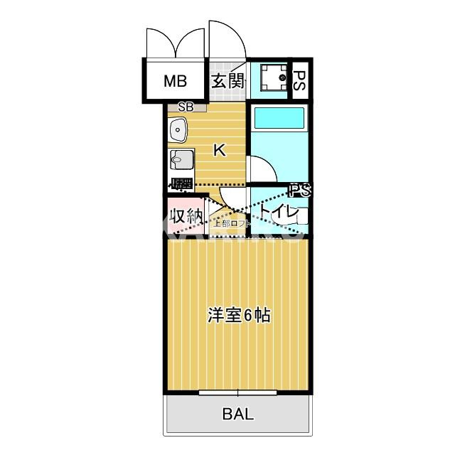 エステムコート大阪城前OBPリバーフロントの間取り