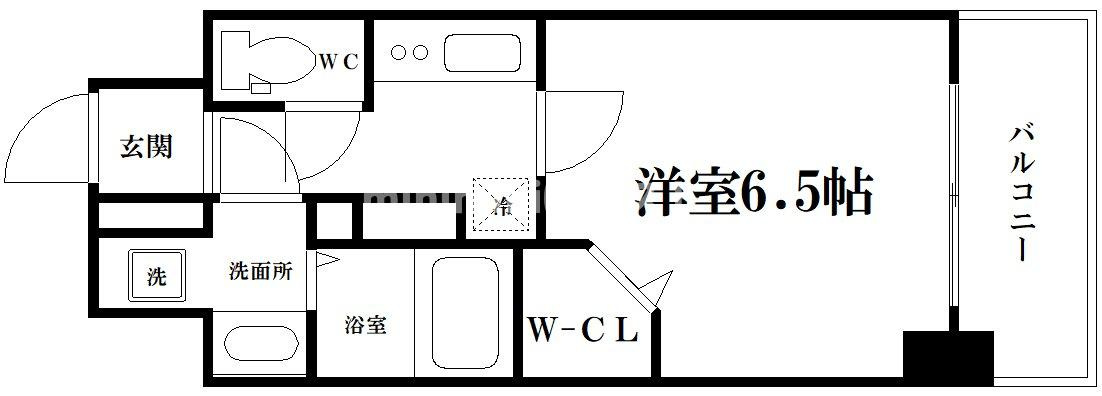 La Douceur谷町の間取り