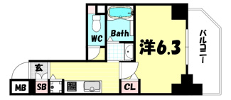 【間取り】 | LEGESTA神戸ガーデンパレス
