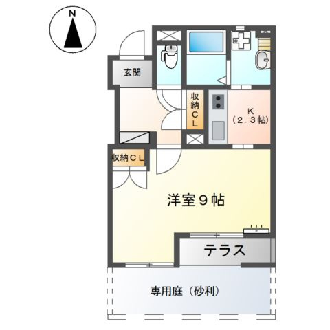 シャトー・シャルマンⅡの間取り
