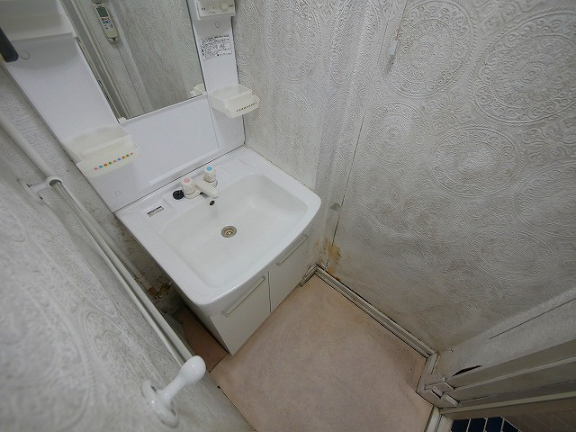 東之阪町戸建の洗面所