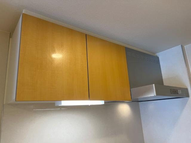 サニーソアのキッチン|レンジフード・吊り戸棚