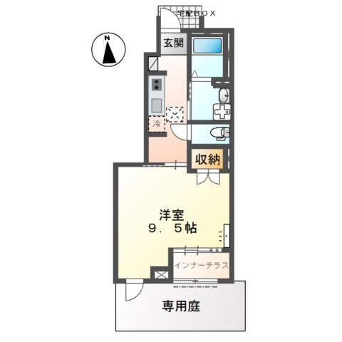 サニーソアの間取り