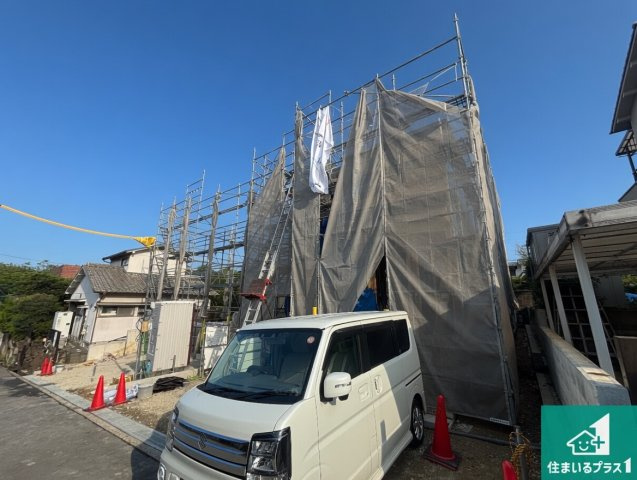 堺市南区赤坂台　第10期　新築一戸建ての外観|現在の進捗状況です！順調に作業進行中、完成が待ち遠しいです！詳細の間取り等、お気軽にお問い合わせください！