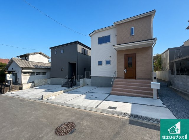 ♦堺市南区赤坂台　第10期　新築一戸建ての外観|安心の10年保証！外観を美しく保ち、雨水で汚れを落とします！気になることがありましたら、お気軽にお問い合わせください！