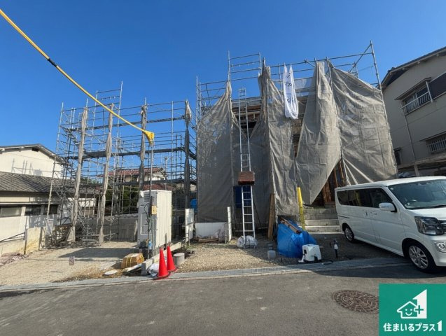 堺市南区赤坂台　第10期　新築一戸建ての外観|現在の進捗状況です！順調に作業進行中、完成が待ち遠しいです！詳細の間取り等、お気軽にお問い合わせください！