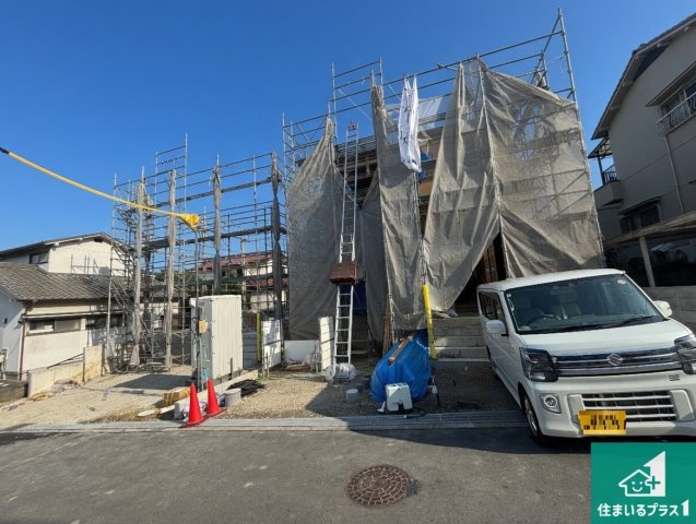 堺市南区赤坂台　第10期　新築一戸建ての外観|現在建築中！落ち着いた街並みで新生活を始めることが出来そう！周辺の物件も併せてご紹介させて頂きます！