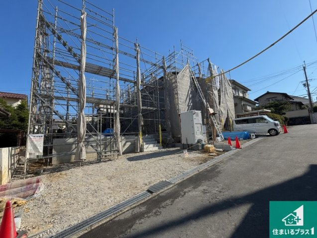 堺市南区赤坂台　第10期　新築一戸建ての外観|現在建築中！落ち着いた街並みで新生活を始めることが出来そう！周辺の物件も併せてご紹介させて頂きます！
