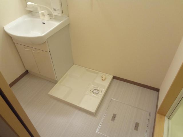グリーンフィールドの洗面所|洗面