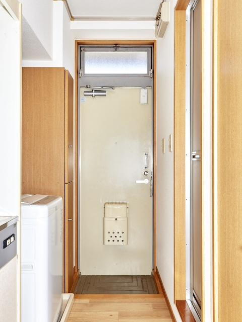 サンカレッジの玄関