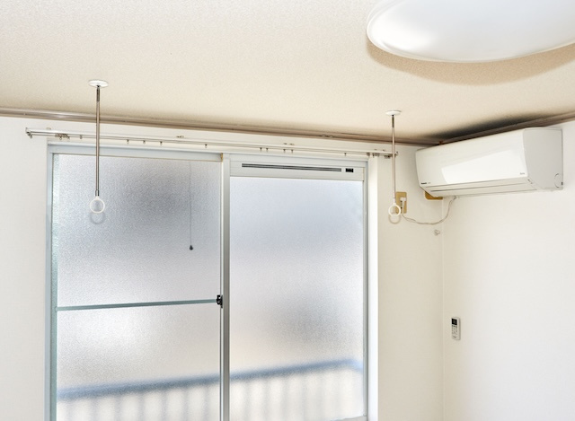 サンカレッジの設備|屋内物干