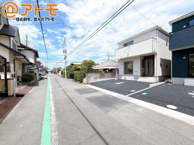 【前面道路含む現地写真】 | 沼津市本郷町第4　新築一戸建て　1号棟 | 静かな住宅街です♪