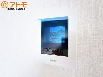 【セキュリティ】 | 沼津市本郷町第4　新築一戸建て　1号棟 | TVモニター付きインターホンは防犯性に優れています！