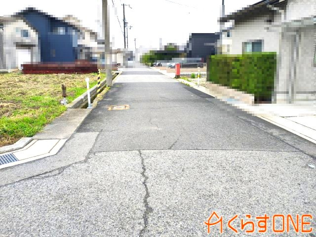 【前面道路含む現地写真】 | 姫路市網干区垣内中町／売土地