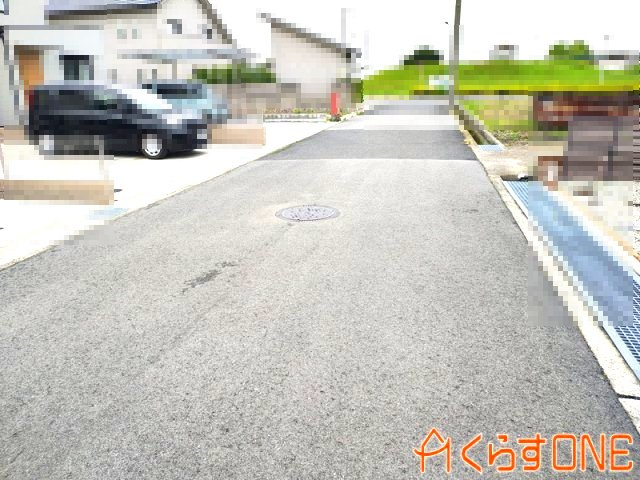 【前面道路含む現地写真】 | 姫路市網干区垣内中町／売土地