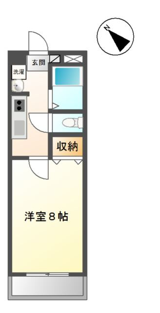 レインボーパレスの間取り