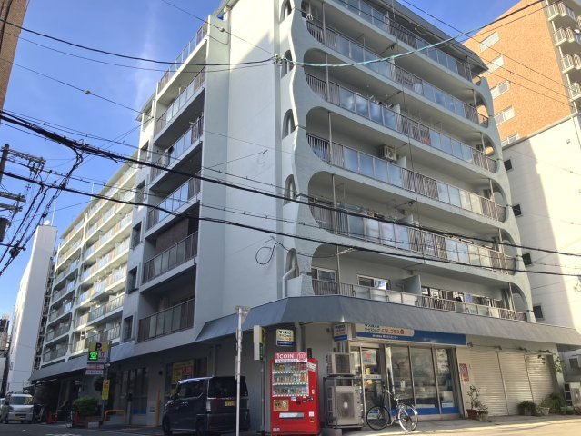 与力町スカイハイツの外観