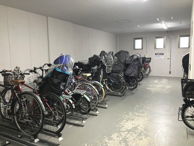 シティタワー大阪福島の駐輪場