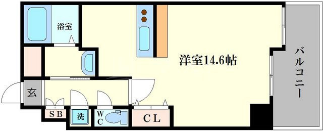 セレニテ梅田北Premiumの間取り