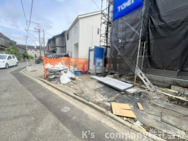 ◎藤沢市打戻　新築戸建の前面道路含む現地写真|2026.7.4撮影◇