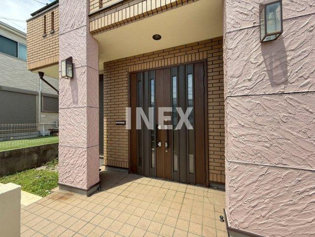 南区中里　注文住宅　貸家の玄関