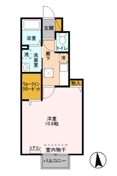メゾンドエスポワールの間取り
