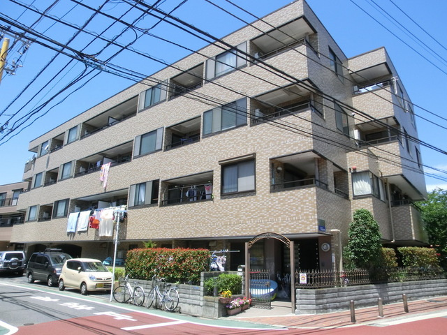 ピュアパルムの外観|おしゃれな外観のマンションですよ♪