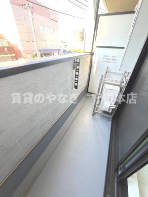 【バルコニー】 | EIKOU菊水通 | お洗濯にも便利なバルコニー付き