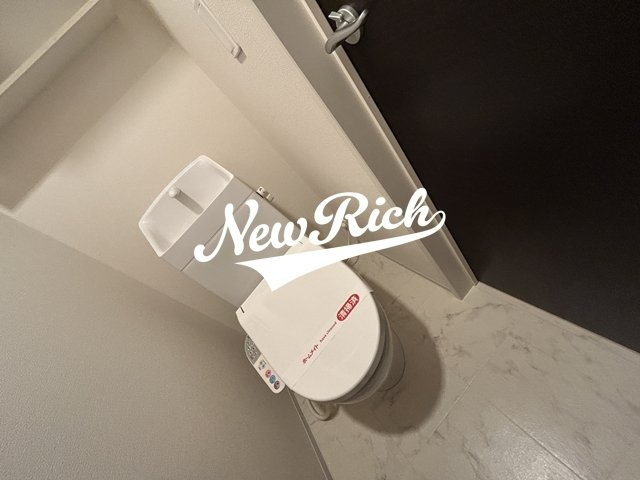 前橋市江田町のアパートのトイレ