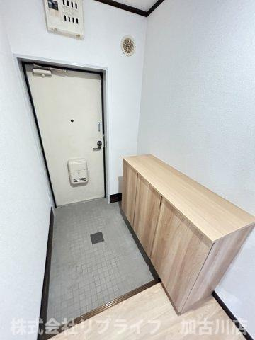 グレース蓮池の玄関|13号室参照