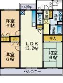 ファミール春日２の間取り|※図面と現況が異なる場合は現況優先になります。