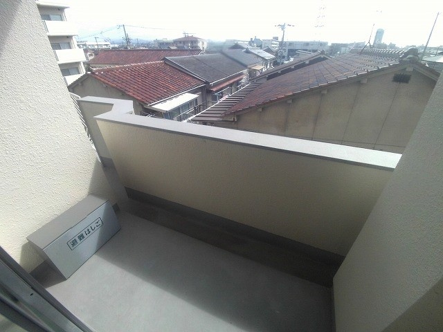 パレスタジオのバルコニー