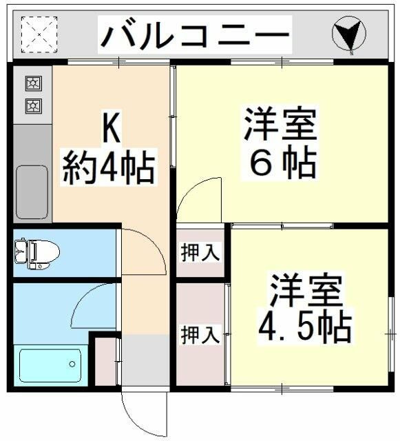 横浜市青葉区しらとり台のアパート
