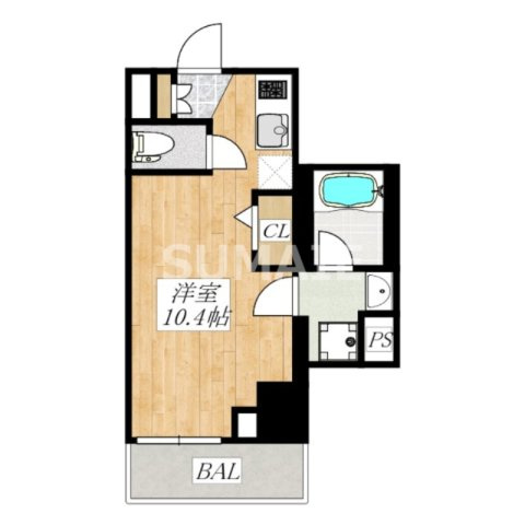 シーズンフラッツ中十条の間取り|北東向きのお部屋です☆