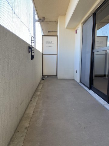 QM壱番館のバルコニー|広々としたバルコニーです