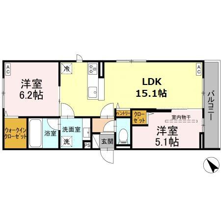 【間取り】 | シャルムコート