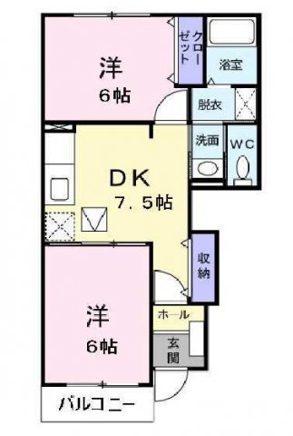 【間取り】 | 雅　壱番館