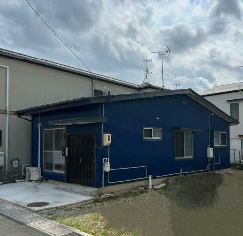 明野三丁目平屋の駐車場