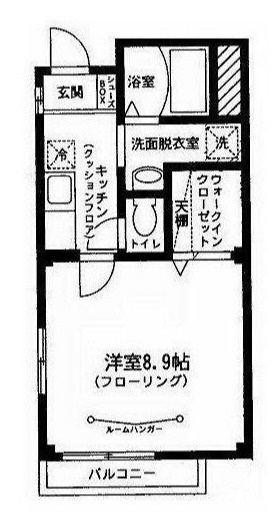 杉並区和泉１丁目の賃貸マンションの間取り