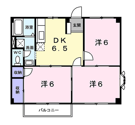 【間取り】 | カーム小川