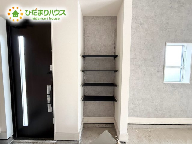 上尾市領家3期　新築平屋　ブルーミング02の収納