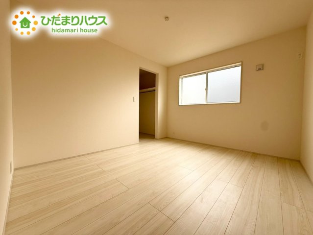 上尾市領家3期　新築平屋　ブルーミング02の寝室|主寝室：7帖