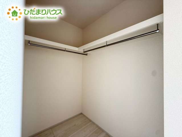 上尾市領家3期　新築平屋　ブルーミング02の収納