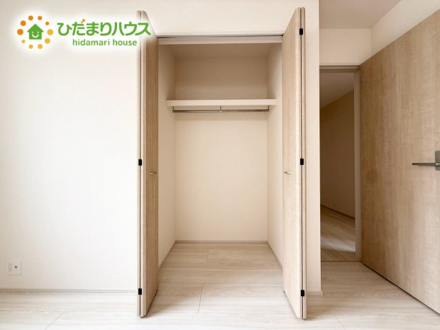 上尾市領家3期　新築平屋　ブルーミング02の収納