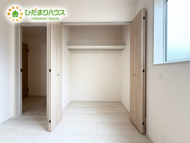 上尾市領家3期　新築平屋　ブルーミング02の収納