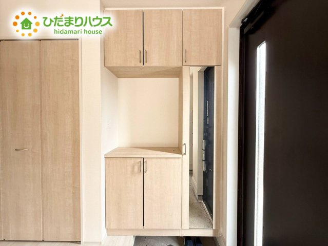 上尾市領家3期　新築平屋　ブルーミング02の収納