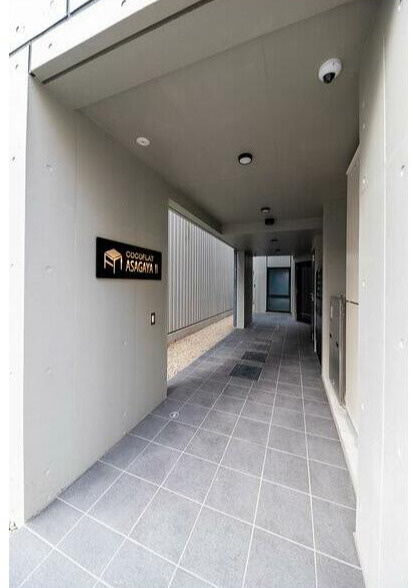 杉並区阿佐谷南１丁目の賃貸マンションのエントランス