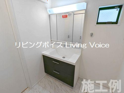【仲介手数料０円】藤沢市鵠沼海岸3丁目　新築一戸建ての独立洗面台|藤沢市鵠沼海岸3丁目　新築一戸建て